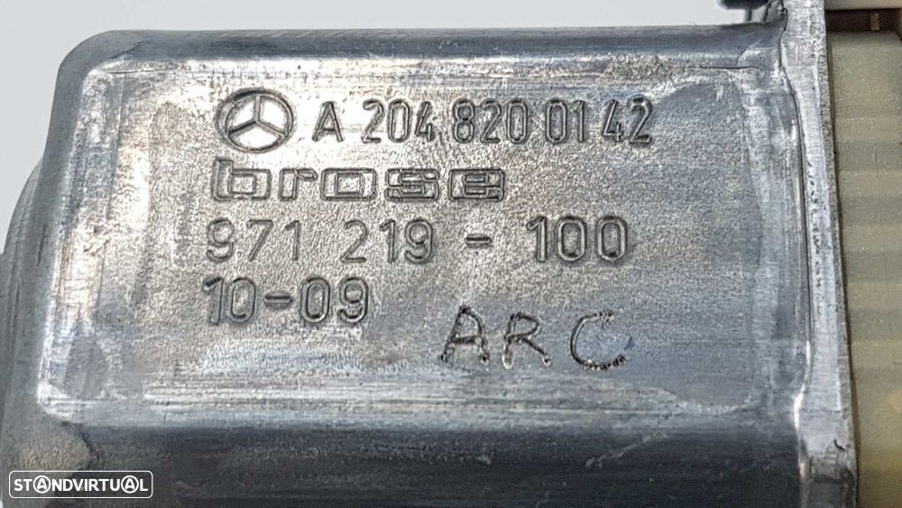 MOTOR ELEVADOR FRENTE ESQUERDO MERCEDES CLASE E (W212) LIM. 220 CDI BLUEEFFICIEN... - 2