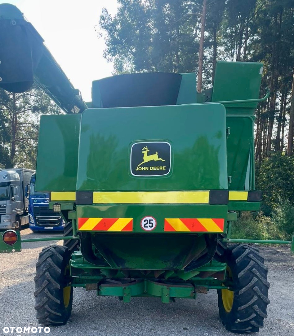 John Deere CTS 9780 KLIMA HEDER 7.60m ROTOR STÓŁ DO RZEPAKU OPONY 90% MOC:340KM - 10