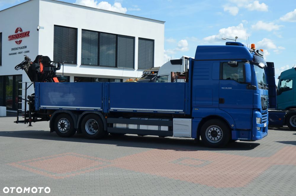 MAN TGX 26.500 6x2 HDS ZETKA PALFINGER KLIMA P. OŚ POD. I SKRĘTNA FULL AIR SKÓRY NAVI DE 5659 - 8