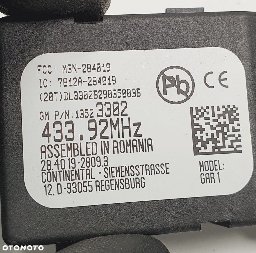 WZMACNIACZ ANTENY OPEL ADAM 7812A284019 - 4