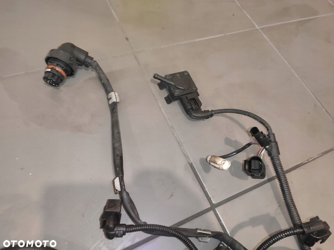 BMW X5 E70 3.0D M57 OKABLOWANIE INSTALACJA WIĄZKA SILNIKA WTYCZKI KPL ORYG - 8