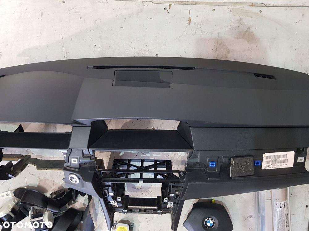 deska rozdzielcza kokpit 6976405 bmw e60 e61 lci eu airbag komplet - 12