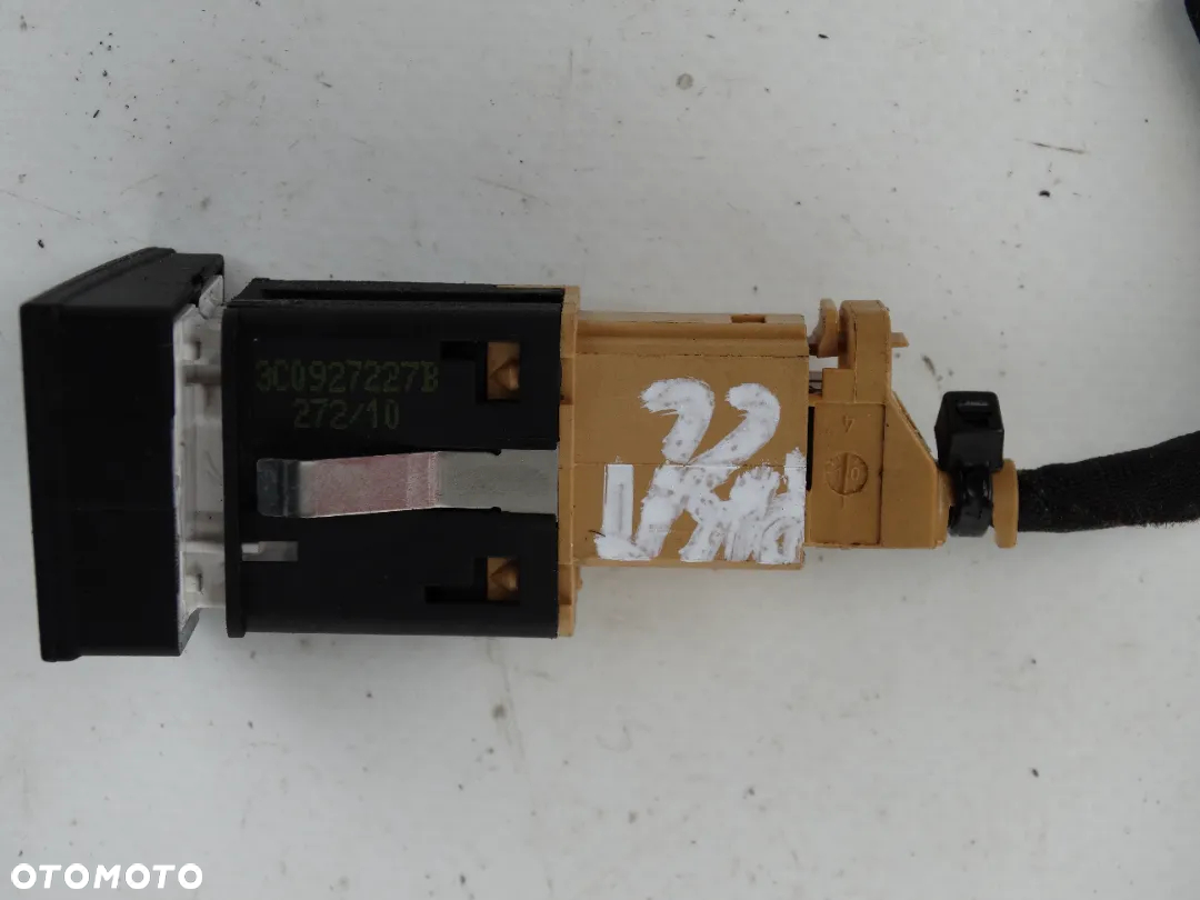 WŁĄCZNIK PRZEŁĄCZNIK AUTO HOLD VW PASSAT CC B6 3C0927227B F-VAT - 2
