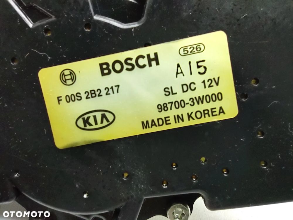SILNICZEK WYCIERACZKI KLAPY BAGAŻNIKA 98700-3W000 KIA SPORTAGE III 2010-2015r. ORYGINAŁ SPRAWNY - 4
