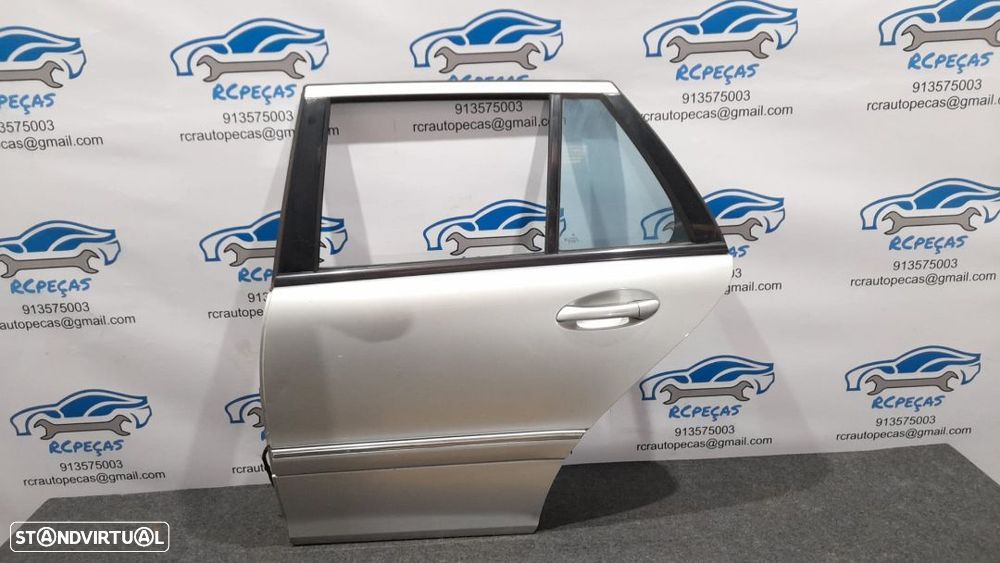 PORTA TRASEIRA TRÁS ESQUERDA MERCEDES BENZ CLASS C W203 STATION WAGON FECHO ELEVADOR MOTOR PUXADOR VIDRO - 5