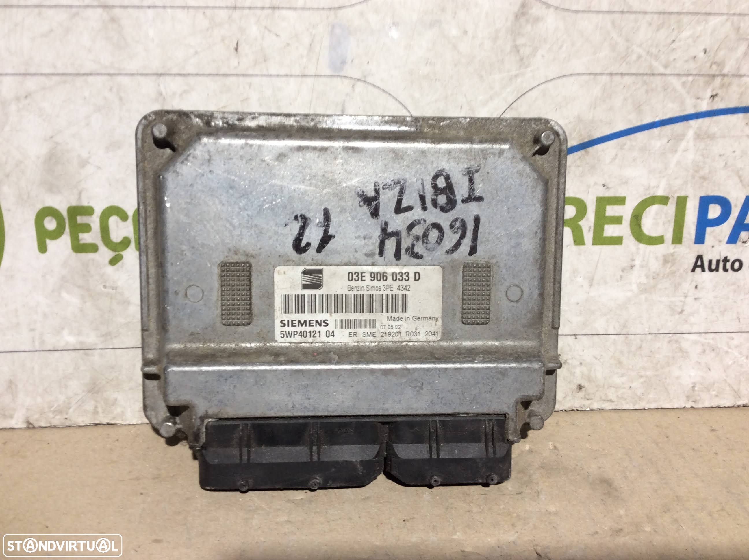 Centralina Motor Seat Ibiza 03E906033D - 1