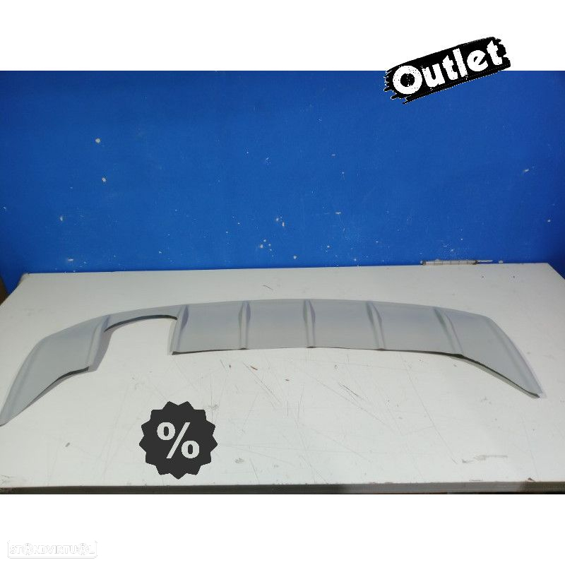 R024018C1 DIFUSOR PÁRA-CHOQUES TRASEIRO AUDI A3 8P 8PA SPORTBACK 08-12 LOOK S LI - 9