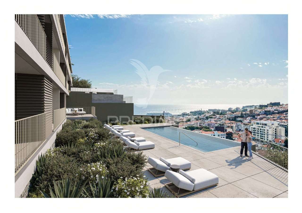 APARTAMENTO T1 NO NOVO EMPREENDIMENTO TORRINHA BAY NO FUNCHAL - Grande imagem: 2/9