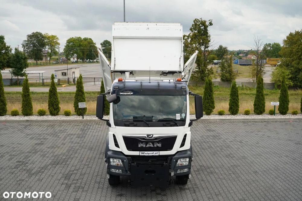 MAN TGS 26.460 / 6X4 / 3 STRONNA WYWROTKA / HYDROBURTA / CZOŁOWNICA  / AUTOMAT / - 6