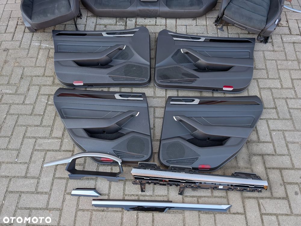 VW ARTEON LIFT R-LINE FOTELE KANAPA KOMPLET PODGRZEWANE KOMBI EUROPA STAN BDB - 3