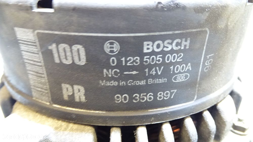 ALTERNATOR 100A OPEL VECTRA B 1.9 012355002 90356897 - 5