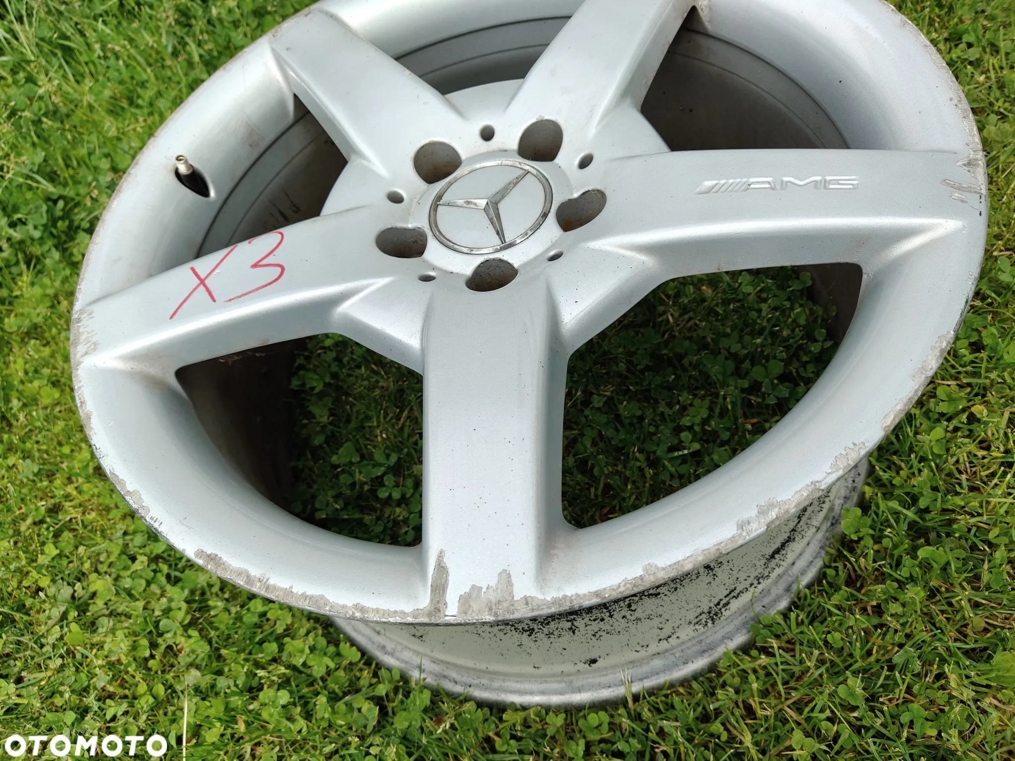 MERCEDES W209 CLK SLK 171 FelgA aluminiowa AMG Oryginał 18 8.5J - 2