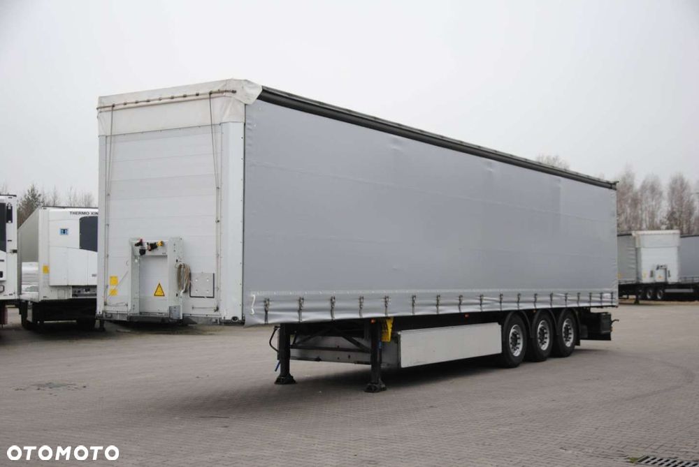 Schmitz Cargobull Kurtyna, podnoszona oś, kosz paletowy - 7