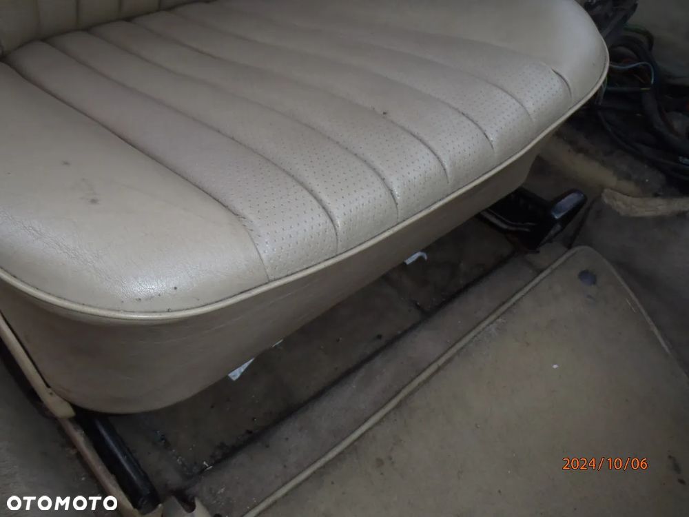 fotel kanapa tapicerka obicie boczek podłokietnik zagłówek skóra mercedes w 124 w124 - 17