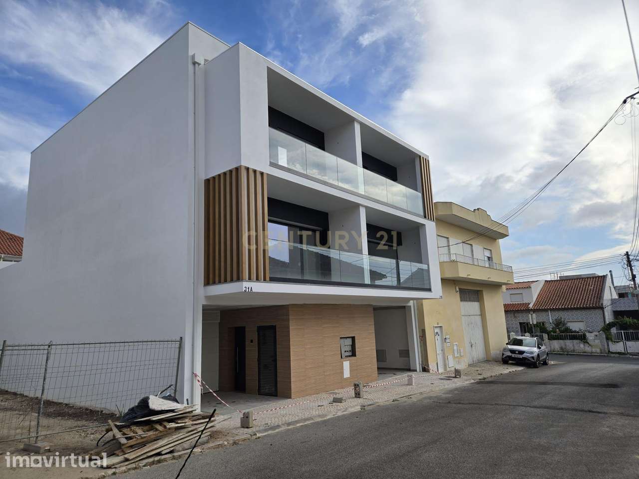 Moradia geminada T3 Moderna em Construção com Terraço Amplo e Garagem - Grande imagem: 2/8