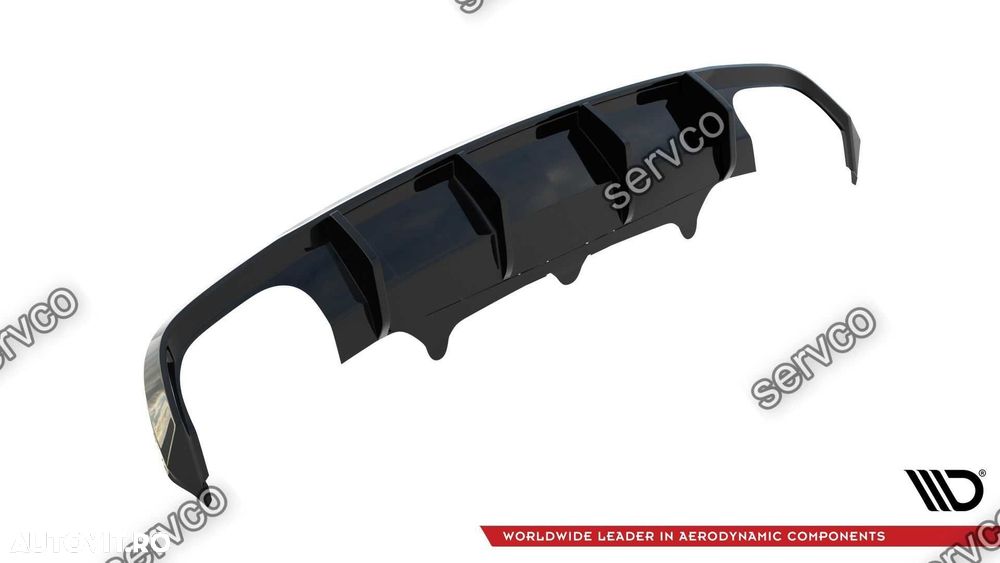 Difuzor bara spate Audi A6 C7 S6 C7 11-14 Sline Sedan si Avant v30 - 4