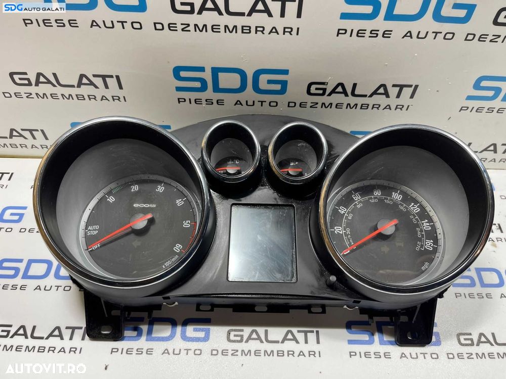 Ceas Ceasuri Cluster Instrumente Bord Maxidot Opel Astra J 1.7 CDTI 2009 - 2015 Cod 13368587 [2904] - 1