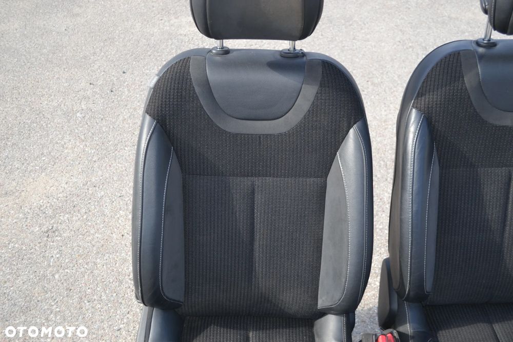 CITROEN C4 II B7 FOTEL FOTELE PRZÓD PRZEDNIE KANAPA PÓŁSKÓRA KPL POMORSKIE - 9