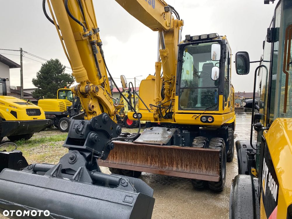 Komatsu PW160-10, 2017 ROK, PODPORY + PŁUG, DŁUŻSZY ZASIĘG, - 5