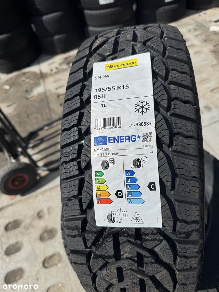 Nowe opony zimowe 195/55/15 Kormoran 2 sztuki 2025r - 2