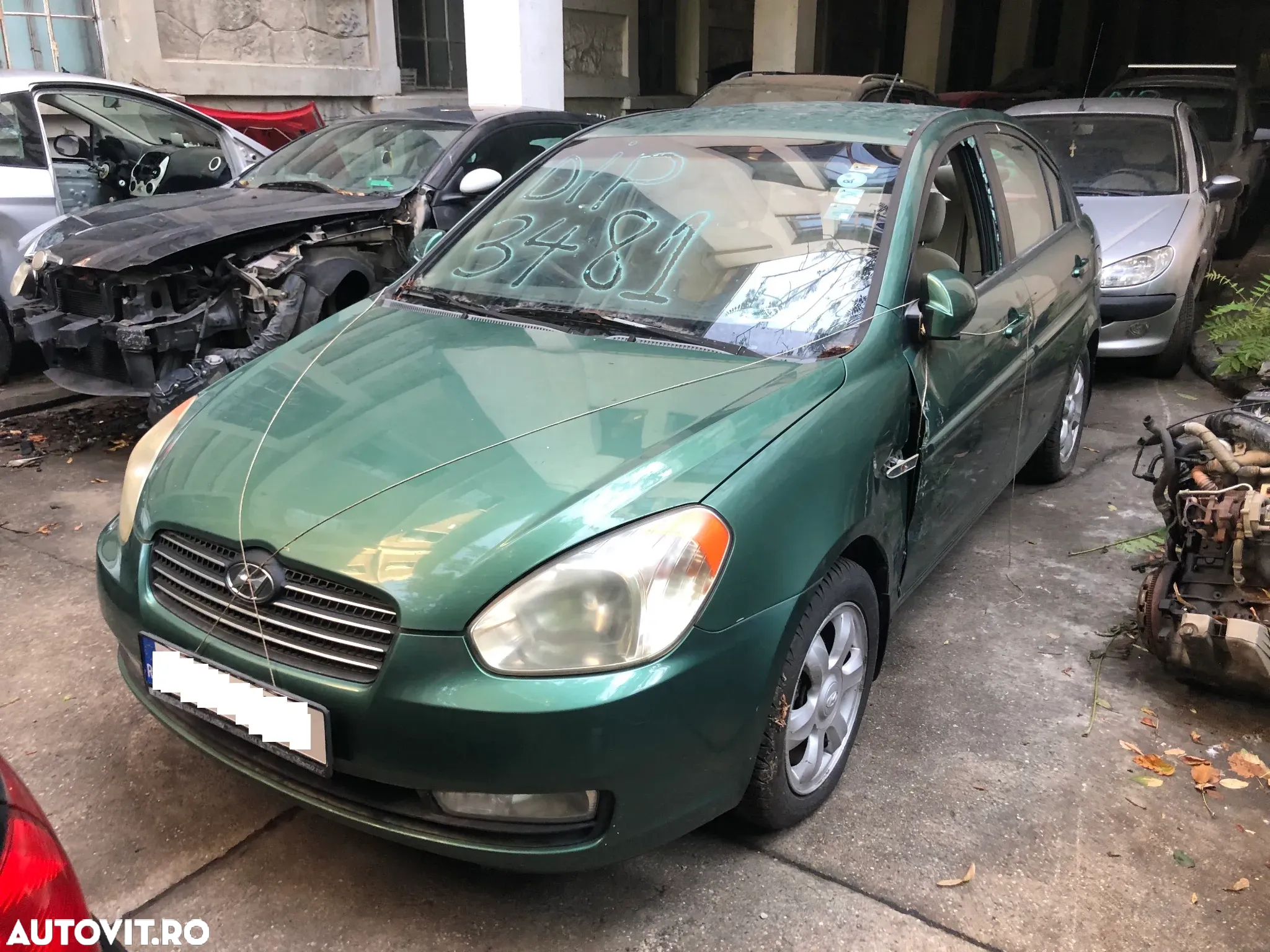 Maner stanga fata.stanga spate Hyundai Accent 3 2007 - 2