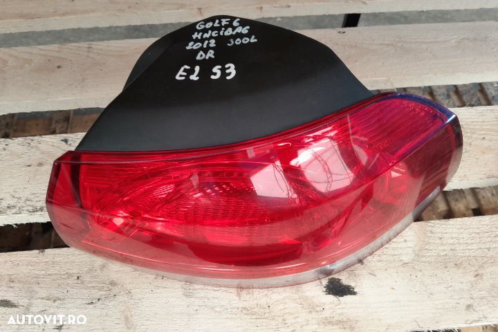 Lampa / Tripla stop dreapta pe aripa Volkswagen VW Golf 6 [2008 - 201 - 2