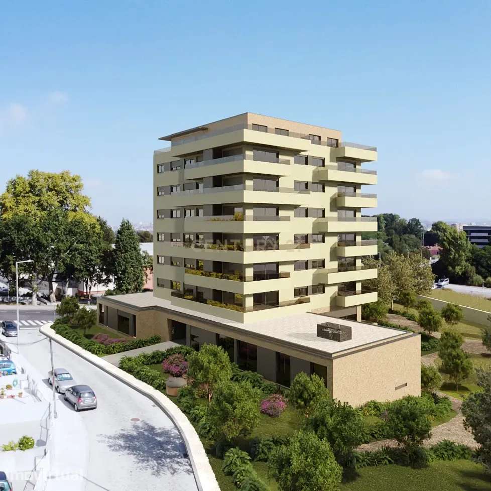 Moderno Apartamento T2 no Empreendimento Lavandeira Green Terrace, Vil - Grande imagem: 2/4