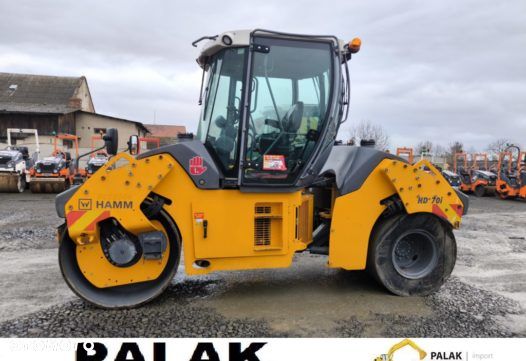 Hamm Walec drogowy  HAMM  HD 70 i VT  , METAL-GUMA  ,2017 rok - 2