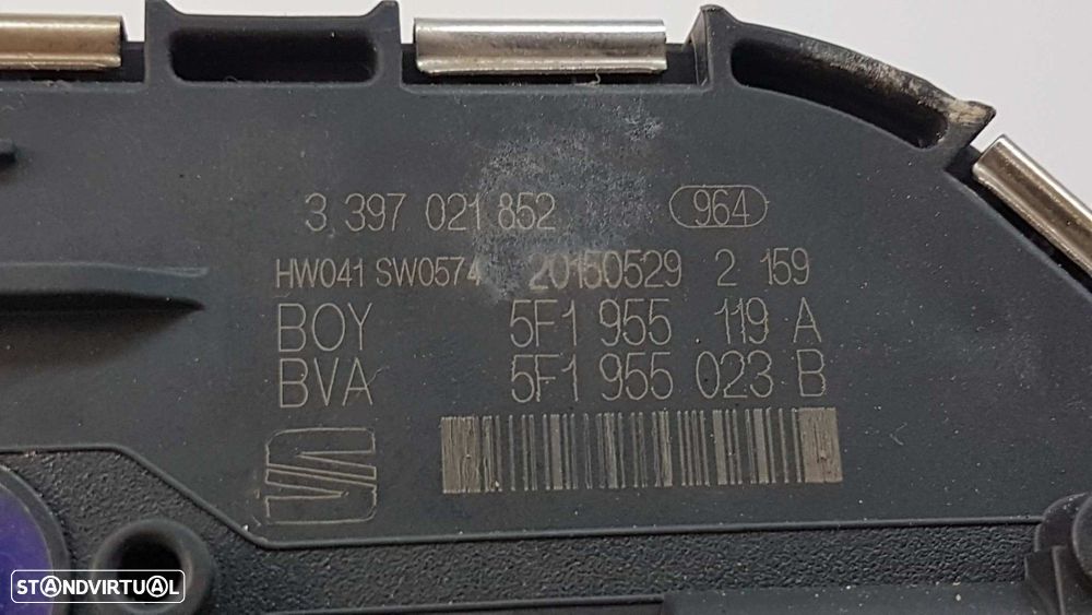 MOTOR LIMPA-VIDROS FRONTAL SEAT LEON (5F1) FR PLUS - 6