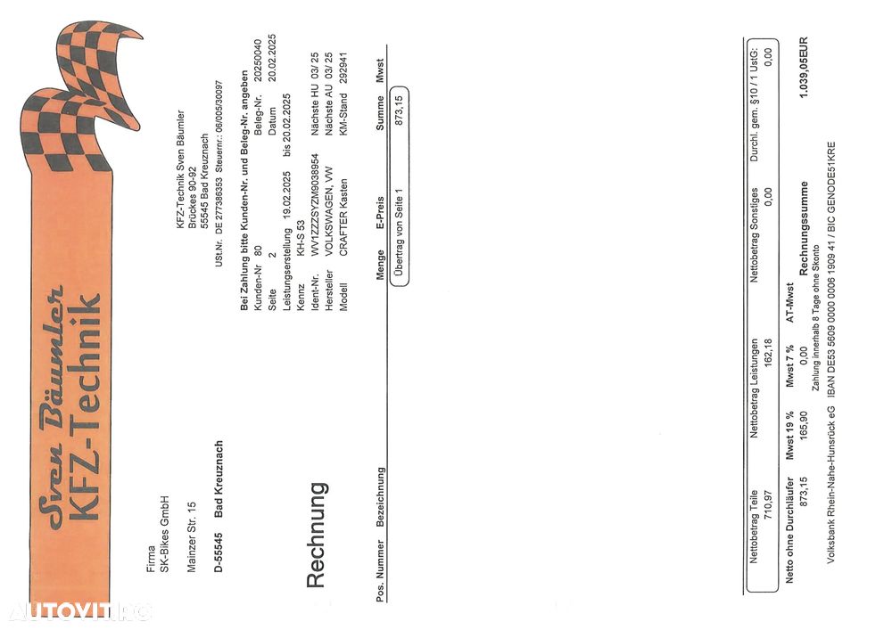 Volkswagen Crafter - 40