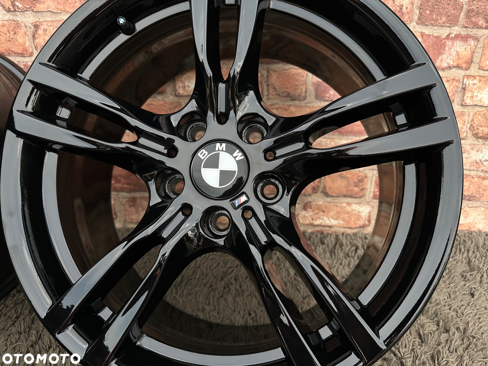 Czarne oryginalne felgi BMW 18 5x120 3 F30 F34 E90 4 2 E46 Z3 Z4 F10 F20 E87 styling 400 M pakiet 8j ET34 8.5j ET47 441 alufelgi Black piano 7845880 - 12