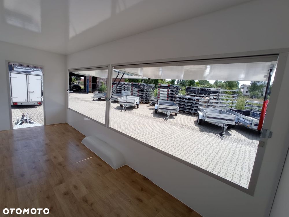 Niewiadów DOSTAWA! H20521HT Przyczepa HANDLOWA gastronomiczna 520x203x230! 2 klapy sprzedażowe, ściany z LAMINATU! DMC 2000kg - 12