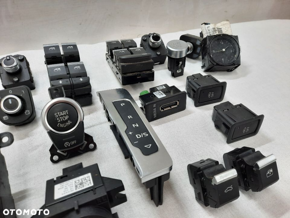 AUDI VW PRZYCISK START STOP ELEKTRYCZNY RECZNY PODNOSZENIE I OPUSZCANIE SZYBY CENA ZALEZY OD MODELU - 2