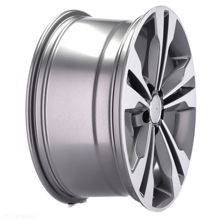 4x Felgi 17 m.in. do MERCEDES A W177 W168 B CLA W117 C W204 W205 E W211 W212 W213 - BK754 (QC1106, F - 6