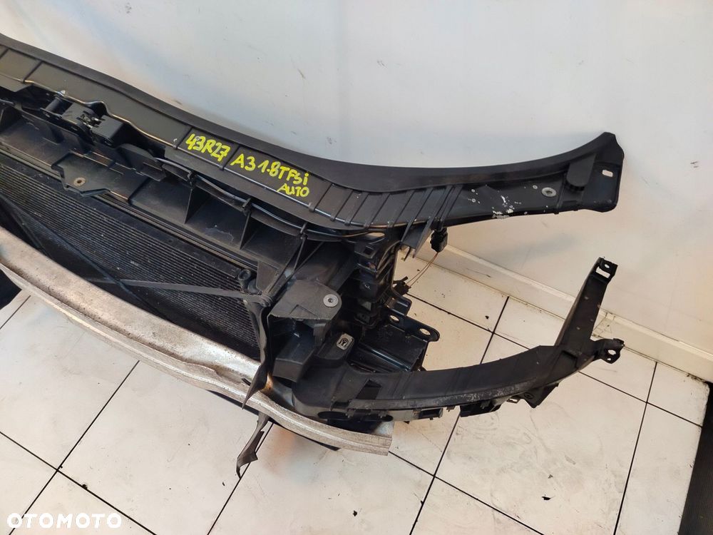 audi a3 8p cabrio 07r- pas przedni chłodnice komplet 1.8 tfsi automat - 3