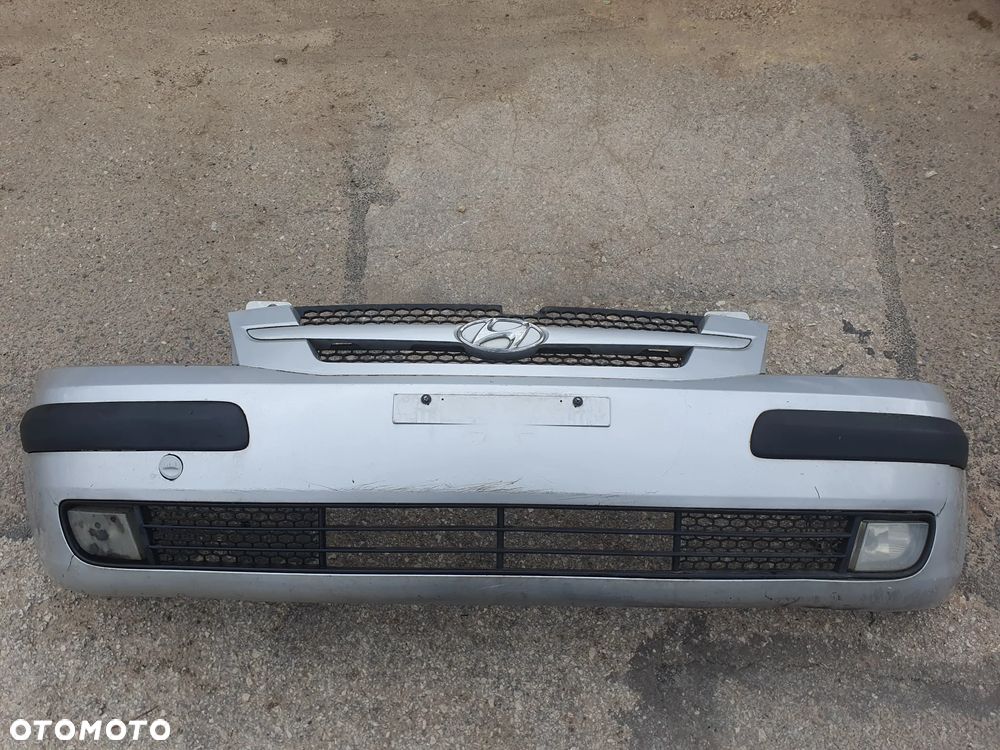 ZDERZAK PRZÓD HYUNDAI GETZ SREBRNY KOMPLETNY - 2