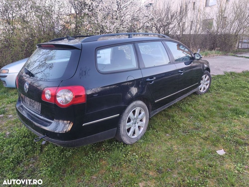Bară spate Volkswagen Passat B6 break variant combi L041 negru - 9