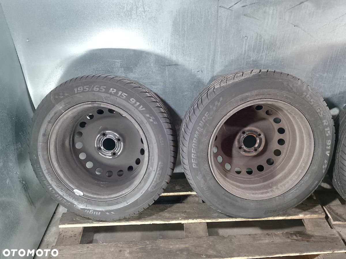 FELGI STALOWE KOMPLET 15 Z OPONAMI RENAULT MEGANE I ( 95-03 ) - 2
