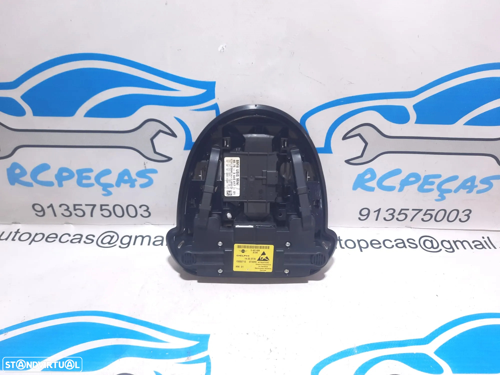 PLAFONIER FRENTE FRONTAL BOTÃO BOTÕES SWITCH MINI COOPER R55 R56 3449417 - 2