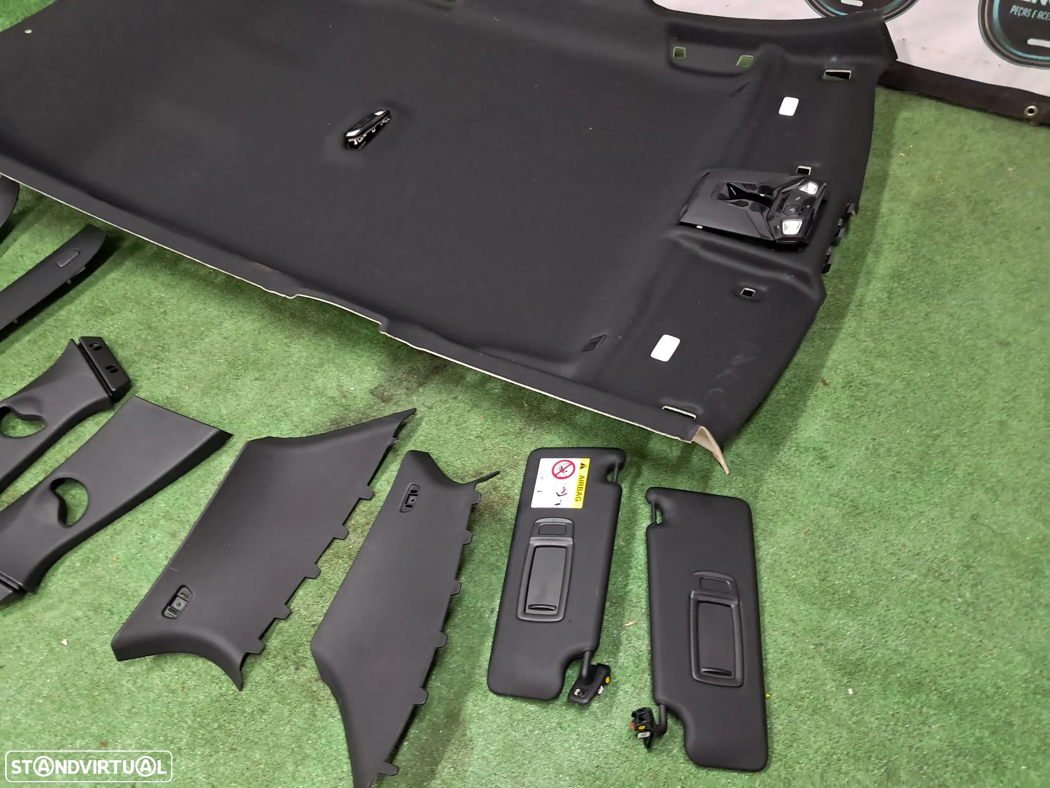 Teto Cupula Forro do Teto BMW Serie 1 F70 Pack M - 3