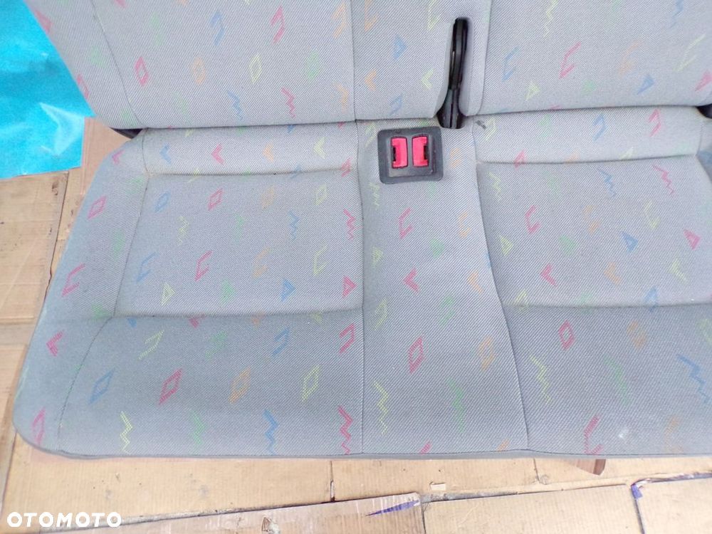 VW T5 TRANSPORTER CARAVELLE 04- FOTEL 3 OSOBY KANAPA III RZĄD - 3
