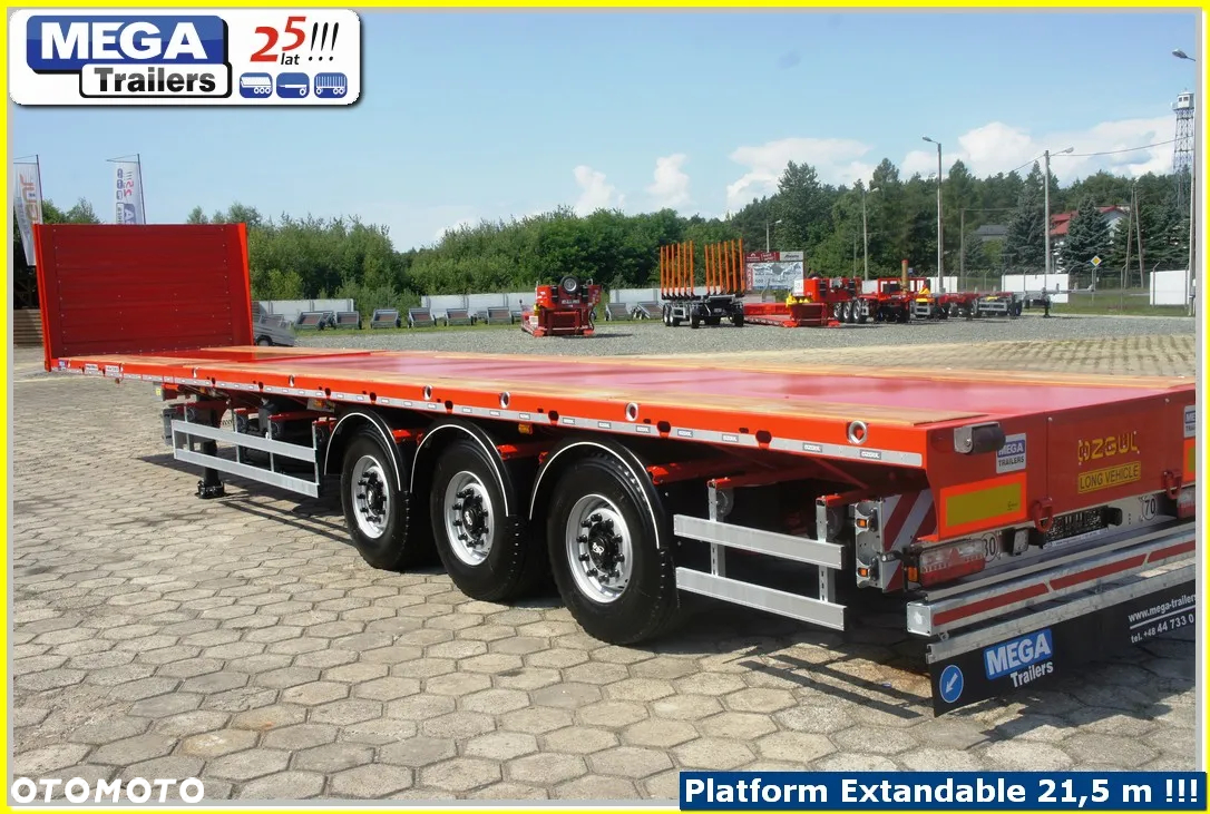 Inny TELEMEGA wysuw 7.50 m, 3 osie, ADR EX3- MEGA Trailers!! - 13