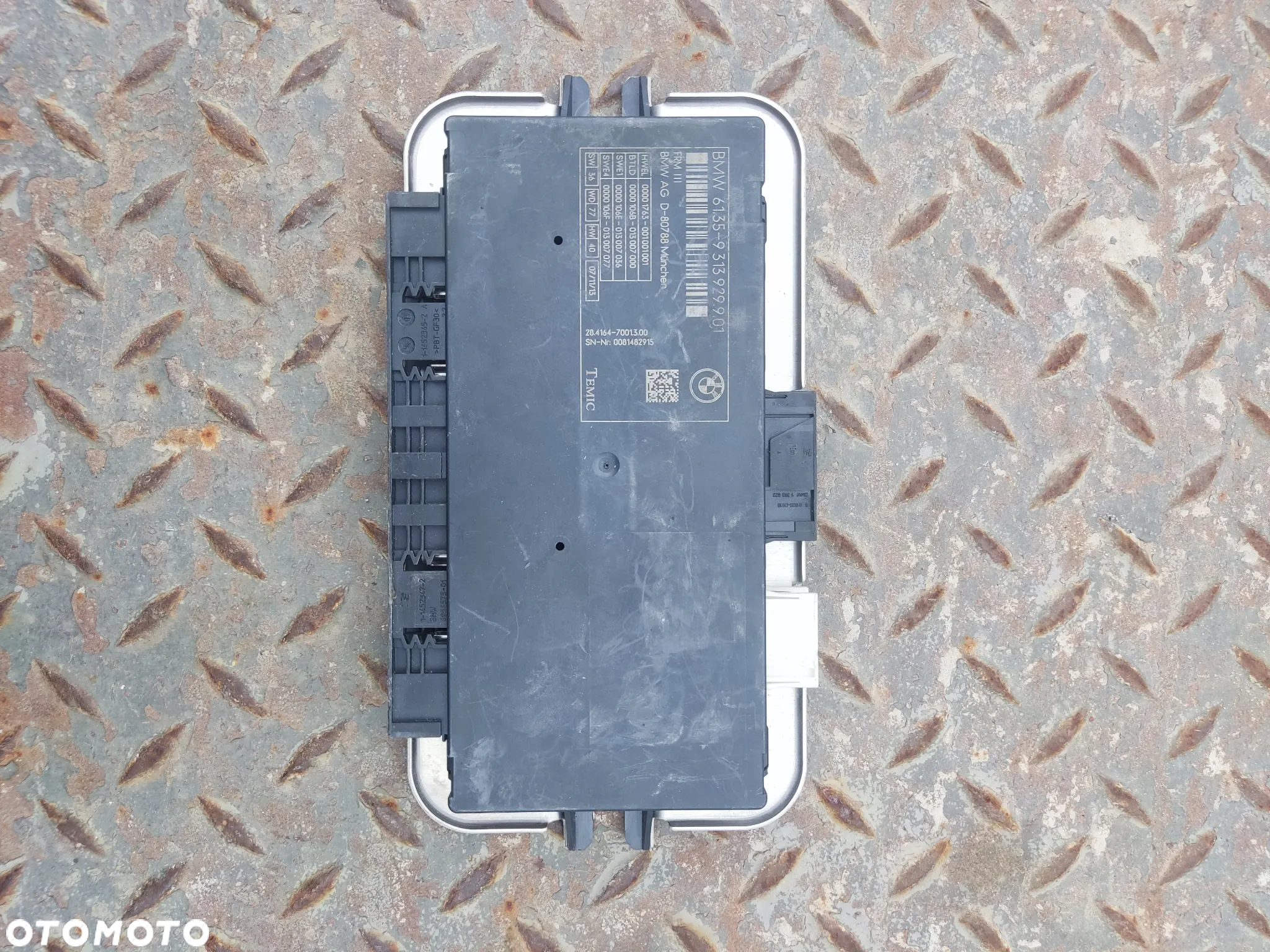 BMW F11 MODUŁ STEROWNIK ŚWIATEŁ 9313929 - 2
