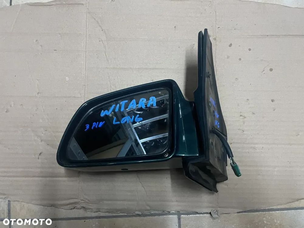 Lusterko lewe Suzuki Vitara Long 3PIN (zieleń) - 1