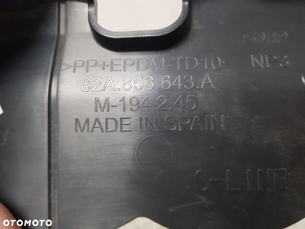 OSŁONA WSPORNIKA MOCOWANIE GRILA  ATRAPY AUDI AI II 2 18-25 82A  82A853643A - 3