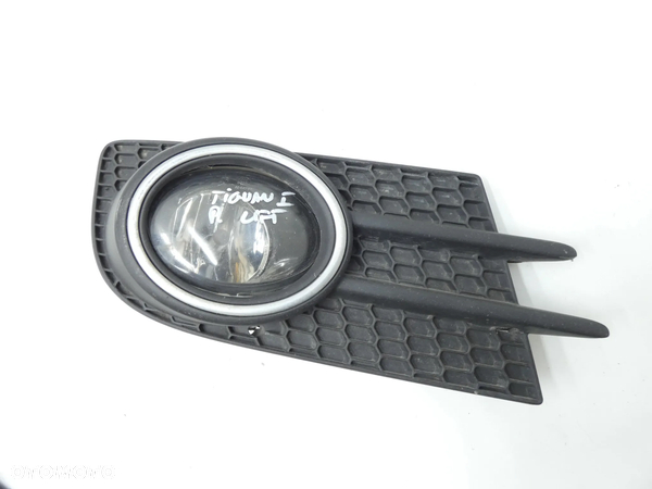 VW TIGUAN LIFT ORYGINAŁ PRAWA KRATKA HALOGEN PRAWY KOMPLET 5N0853666H 5N0854662 GORLICE
