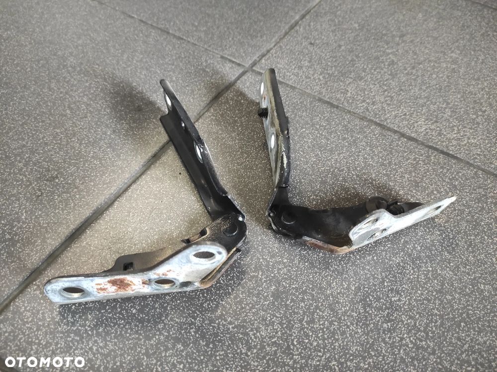 ZAWIASY MASKI PRZÓD PRAWY LEWY VW POLO 4 LIFT 6Q0 WYSYŁKA !!!!!! - 1