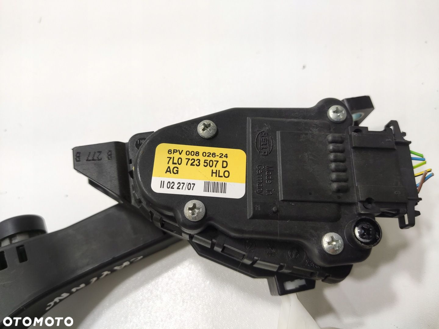 PEDAŁ GAZU PORSCHE CAYENNE I 2007-2009 LIFT 7L0723507D - 5