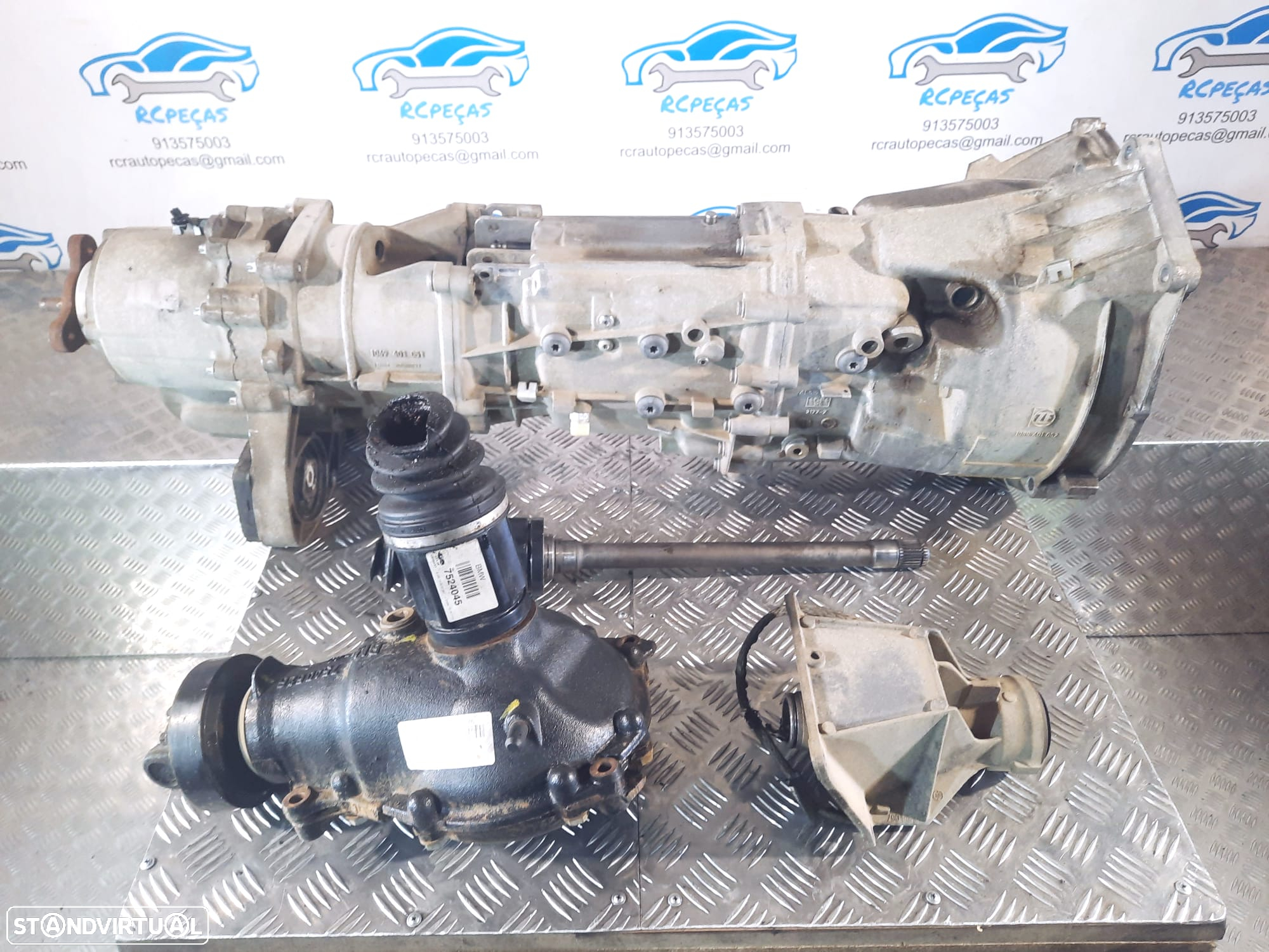 CAIXA VELOCIDADES MANUAL BMW X3 E83 2.0D 16V 150CV M47D20 204D4 HRD 1069401051 HRD1069401051 - 5