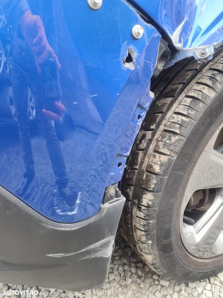 Bara fata Opel Mokka 2012 - 2016 Boracayblau Metalizat Gqm (1250) model cu spalatoare far - 4